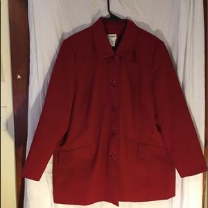 Red blazer